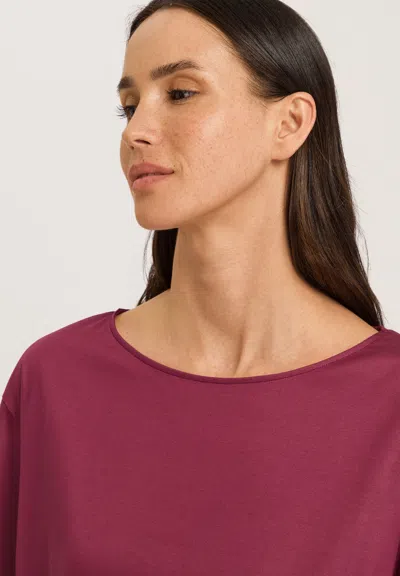 Hanro Eleni Relaxed Cotton Top In Multi
