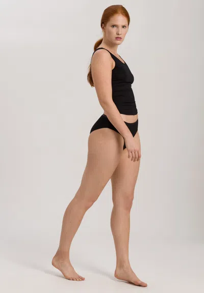Hanro Touch Feeling High-cut Brief In Black