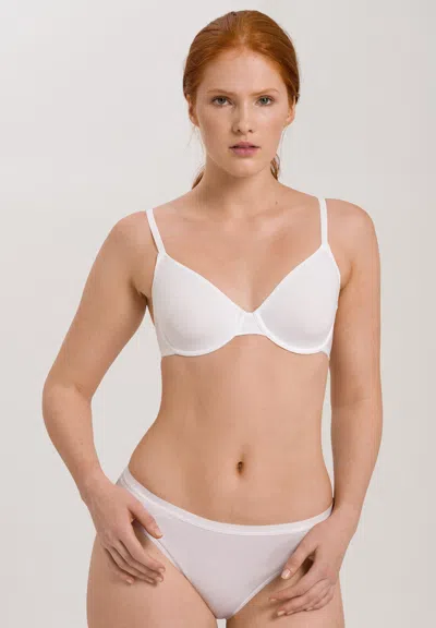 Hanro Cotton Sensation Underwire Bra In White