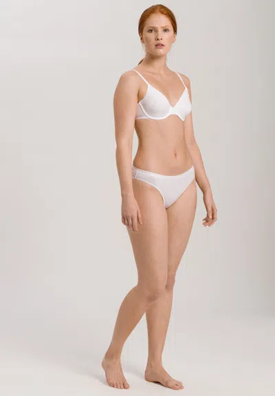Hanro Cotton Sensation Underwire Bra In White