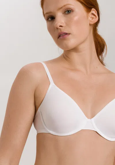 Hanro Cotton Sensation Underwire Bra In White