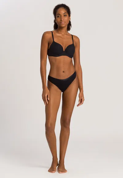 Hanro Cotton Sensation Padded T-shirt Bra In Multi