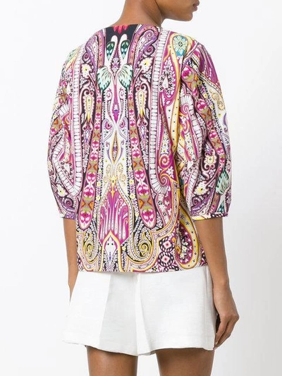 Shop Etro Printed Blouse