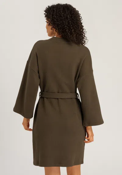 Hanro Accessoires Robe In Green