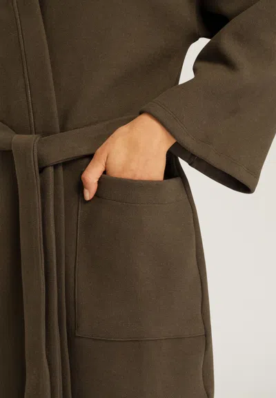 Hanro Accessoires Robe In Green