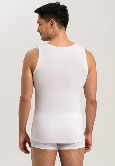 Hanro Natural Function Stretch-jersey Vest In White