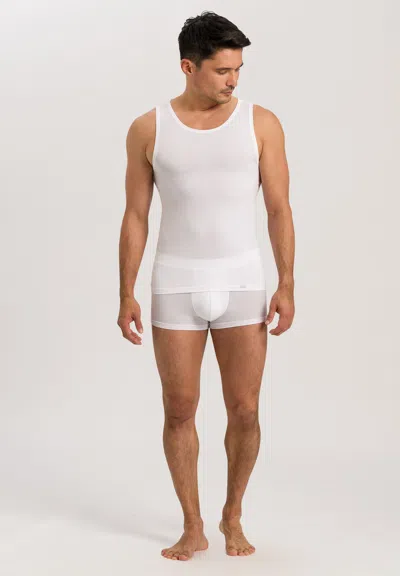 Hanro Natural Function Stretch-jersey Vest In White