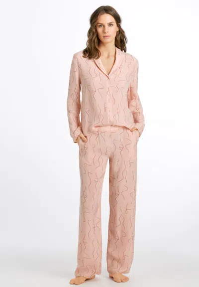 Hanro Lille Woven Pants In Multi