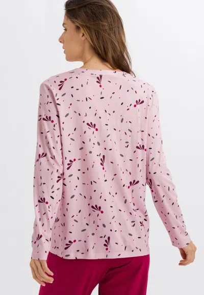 Hanro Sleep And Lounge Button Front Shirt In Multi