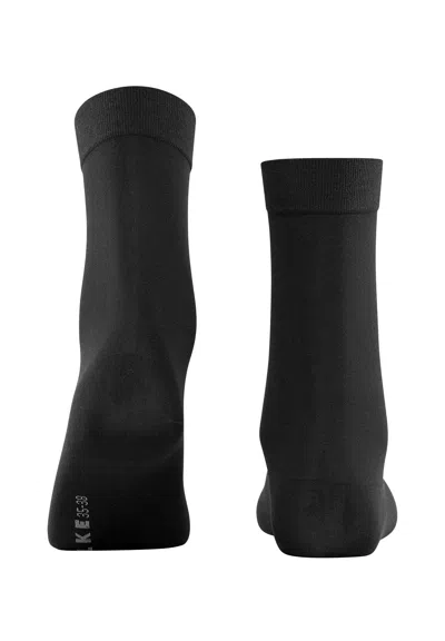 Hanro Cotton Touch So Socks In Black