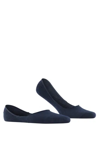 Hanro Step No Show Invisible Sock In Blue
