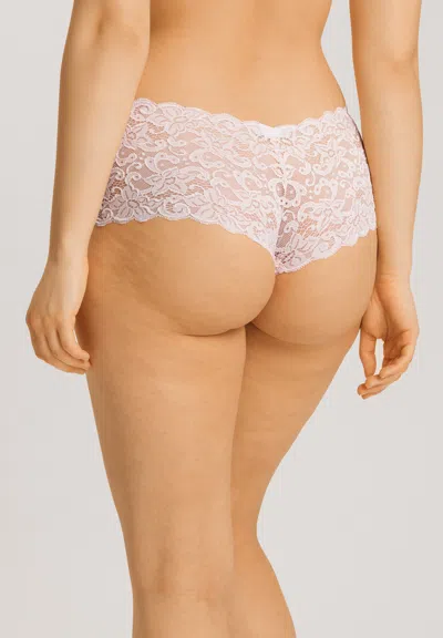 Hanro Womens White Moments Stretch-lace Maxi Briefs