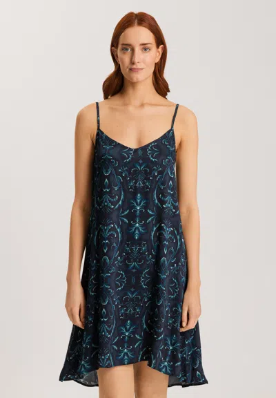 Hanro Marlene Damask Chemise In Multi