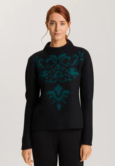 Hanro Marlene Wool And Cashmere Knit Pullover In Multi