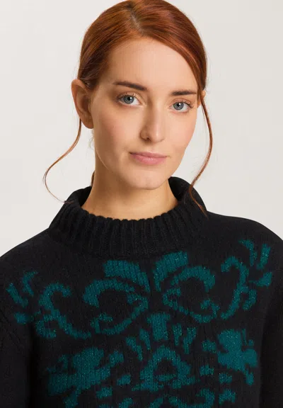 Hanro Marlene Wool And Cashmere Knit Pullover In Multi