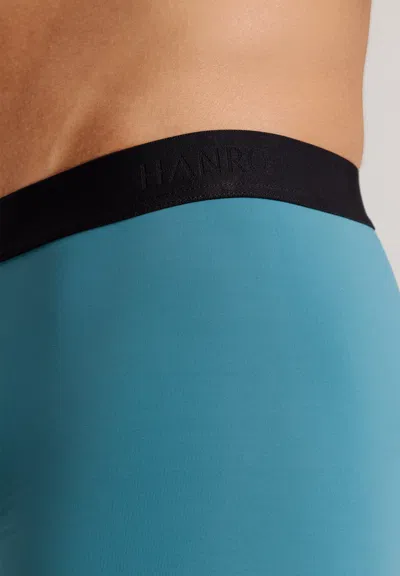 Hanro Micro Touch Boxer Briefs In Blue