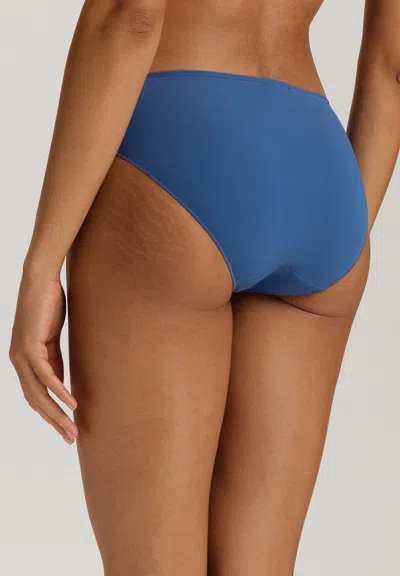 Hanro Allure High Cut Brief In Blue