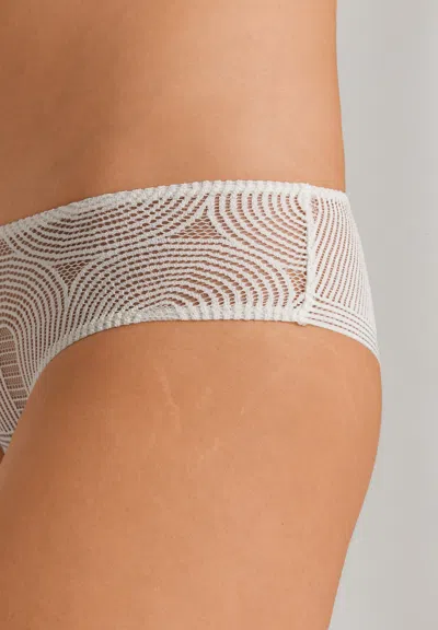 Hanro Martha Lace Bikini In White