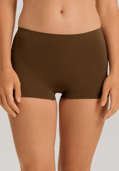 Hanro Touch Feeling Boyleg In Brown