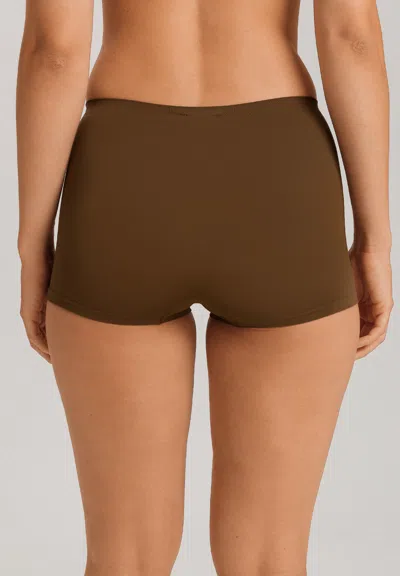 Hanro Touch Feeling Boyleg In Brown