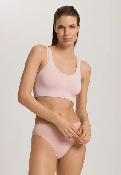 Hanro Touch Feeling Crop Top In Neutral