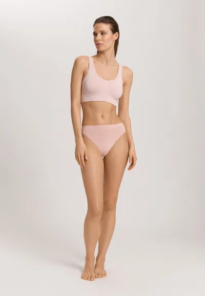 Hanro Touch Feeling Crop Top In Neutral