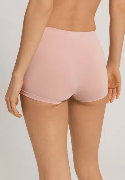 Hanro Touch Feeling Boy Leg Briefs In Pink