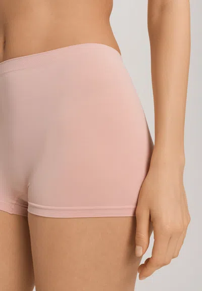 Hanro Touch Feeling Boy Leg Briefs In Pink