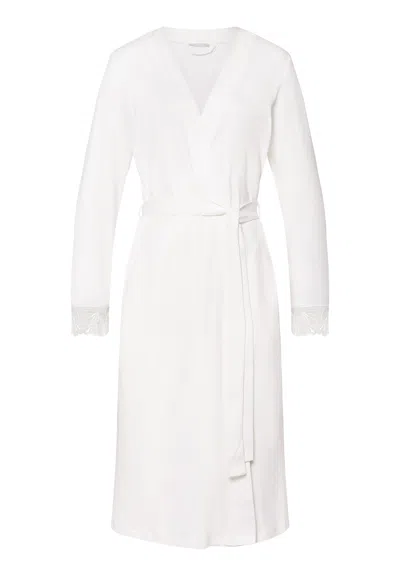 Hanro Robe Selection Terry-towelling Robe In White