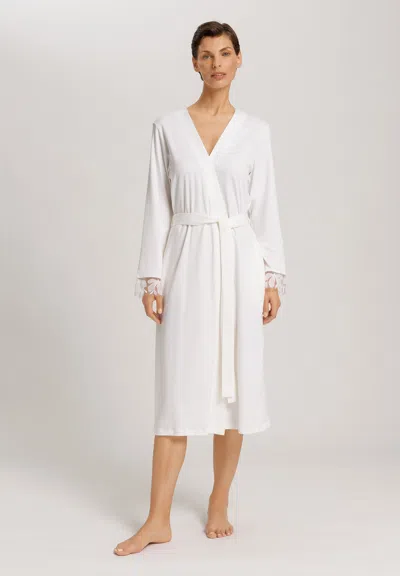 Hanro Robe Selection Terry-towelling Robe In White