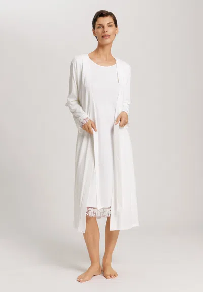 Hanro Robe Selection Terry-towelling Robe In White