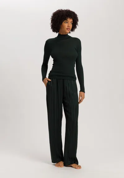 Hanro Celeste Wool And Silk Turtleneck Top In Multi