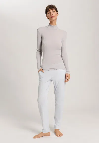 Hanro Celeste Wool And Silk Turtleneck Top In Multi