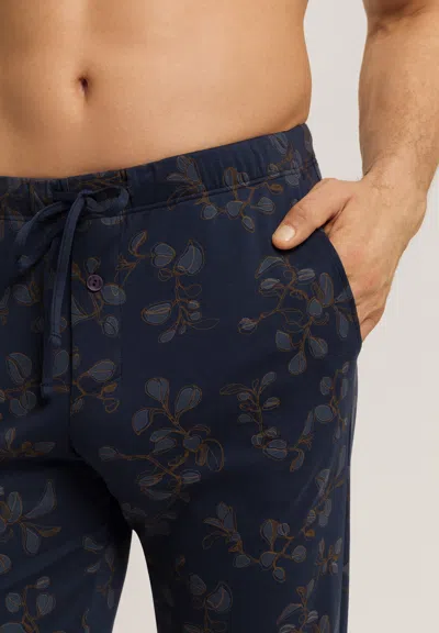 Hanro Night And Day Cotton Pajama Pants In Animal Print