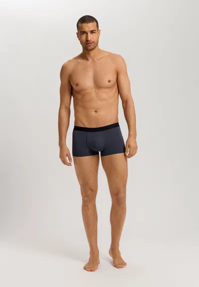 Hanro Micro Touch Boxer Brief In Blue