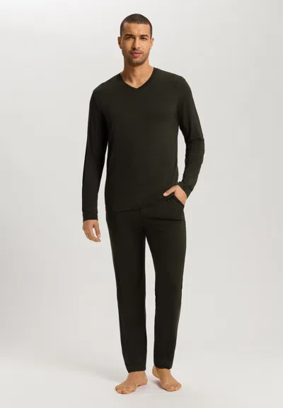 Hanro Casuals Drawstring Pants In Green