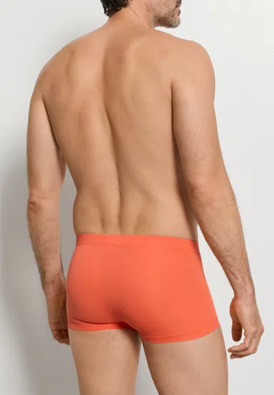 Hanro Micro Touch Boxer Brief In Orange