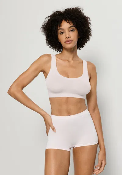 Hanro Touch Feeling Crop Top In White