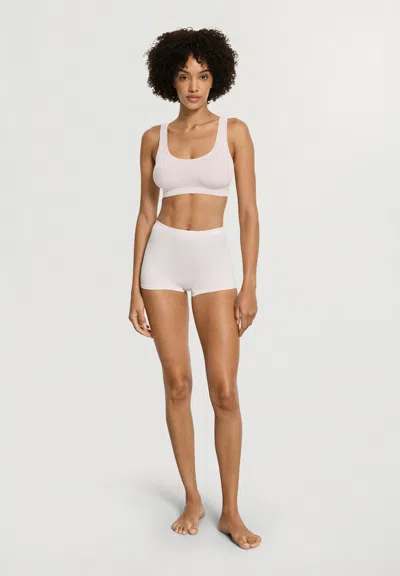 Hanro Touch Feeling Crop Top In White