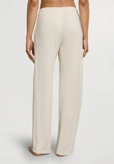 Hanro Natural Elegance Drawstring Lounge Pants In Neutral
