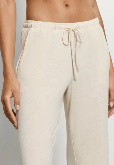 Hanro Natural Elegance Drawstring Lounge Pants In Neutral