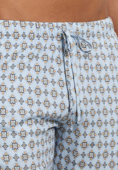 Hanro Night And Day Cotton Drawstring Shorts In Multi