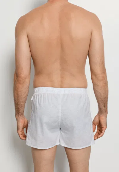 Hanro Woven Plain Boxer Shorts In Multi