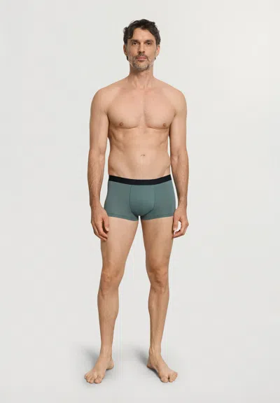 Hanro Micro Touch Boxer Brief In Green