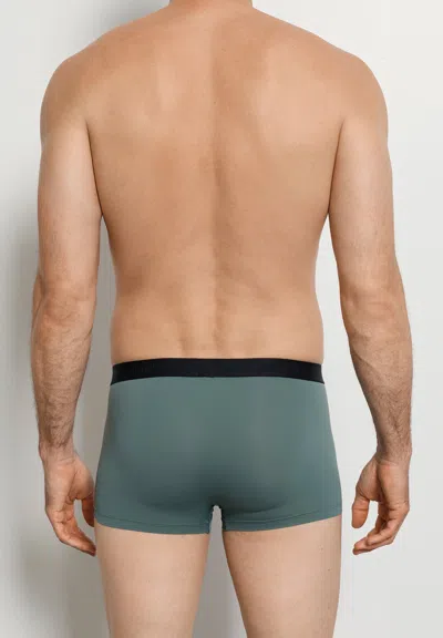 Hanro Micro Touch Boxer Brief In Green