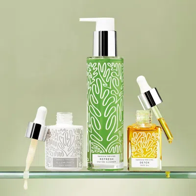 Naked & Thriving Spring Essentials Routine: Limited-edition 3-step Set In Multi
