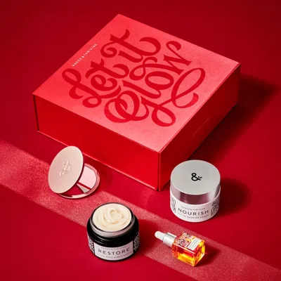 Naked & Thriving Luxe Hydration Set: Rescue Dry Skin In Transparent