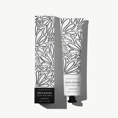 Naked & Thriving Replenish Velvet Hand Cream In Black