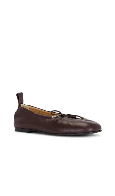 Alohas Unlined Drawstring Ankle Boots With Flexible Soles In Brown