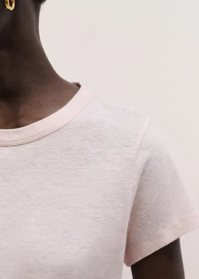 Me+em Soft Washed Tee Iced Pink In Multi